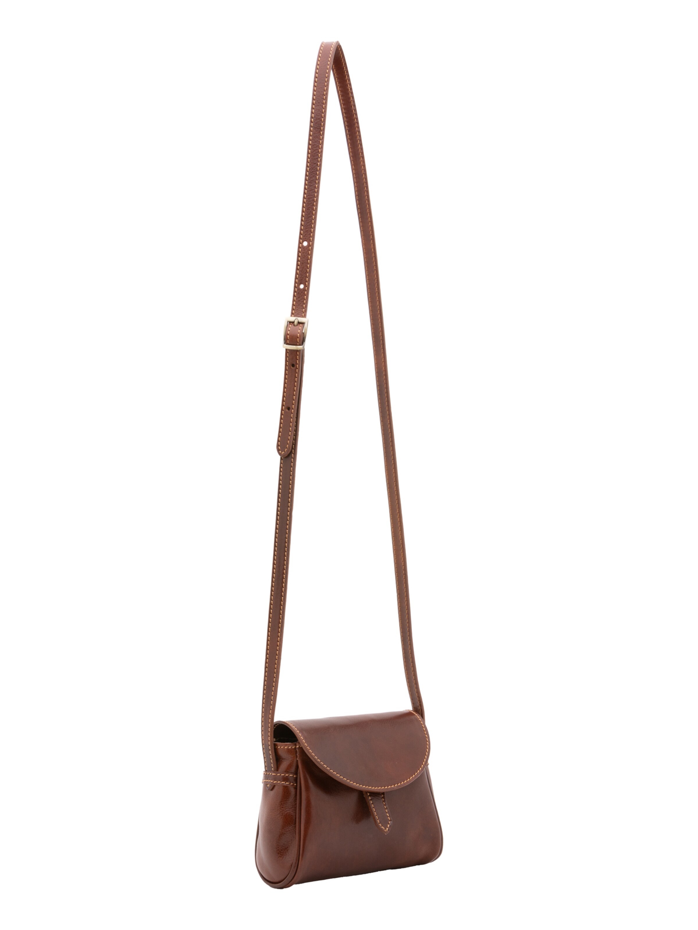 Viola Castellani Crossbody bag in Brown: front