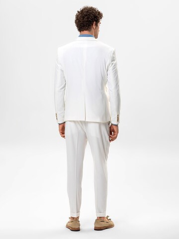 Regular fit Giacca da completo di Antioch in bianco