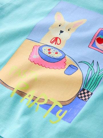 Next - Camiseta en azul