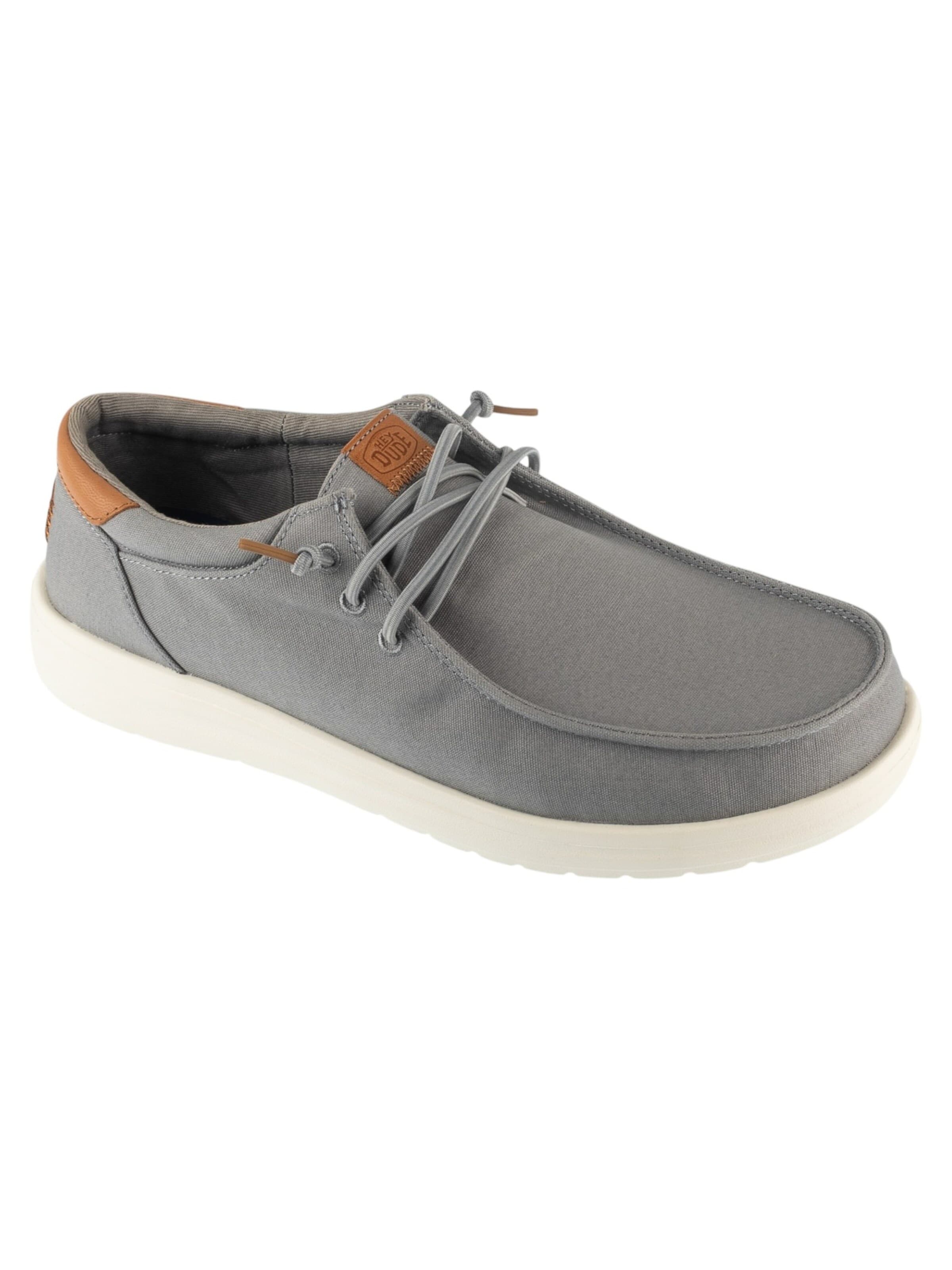 Mocassin 'Hey Dude Paul Canvas' HEY DUDE en gris : devant