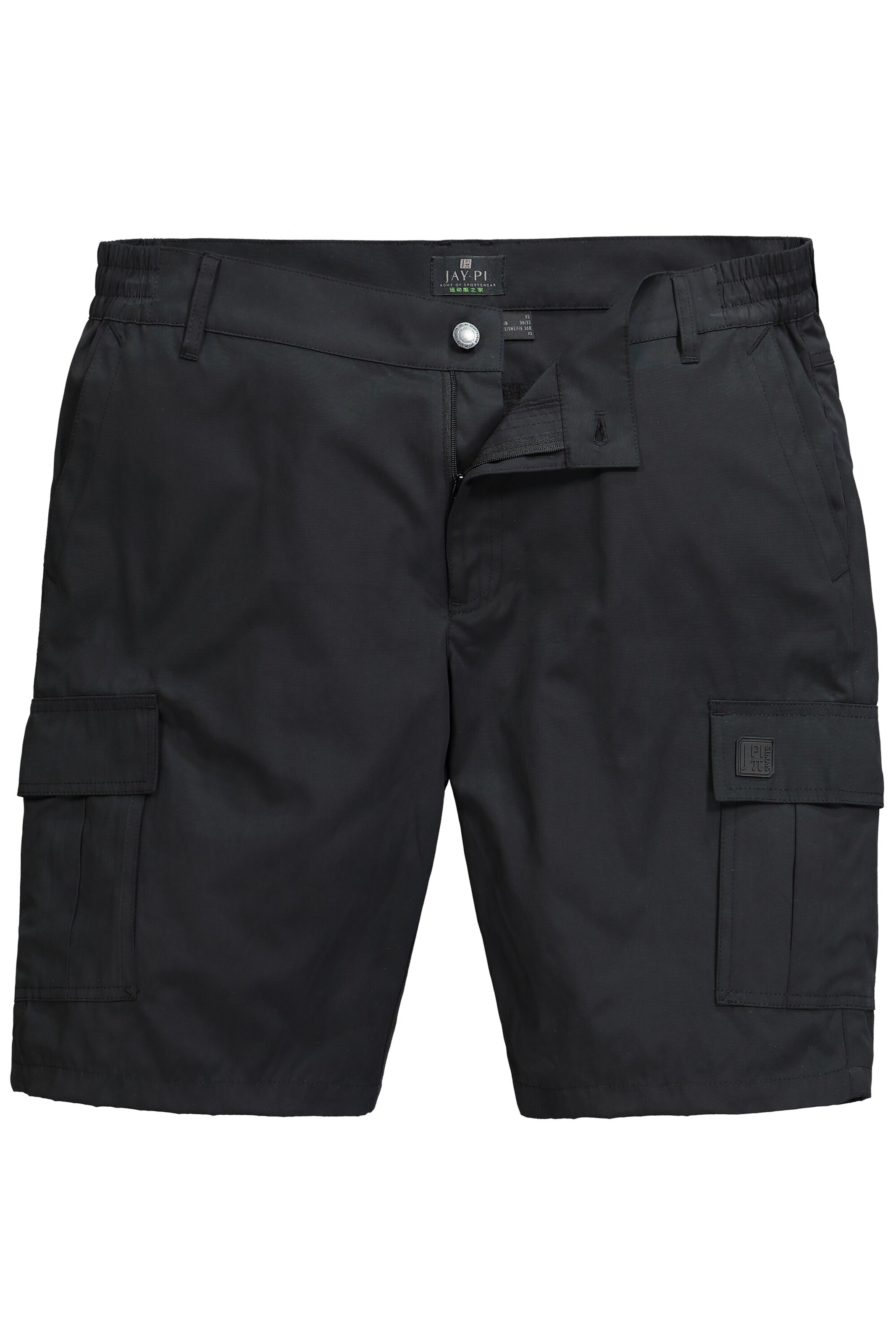 JAY-PI Regular Shorts in Schwarz: Vorderseite