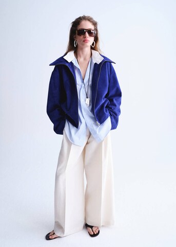 MANGO Between-Season Jacket 'Alexa' in Blue