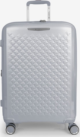 Trolley 'Queens' di Gabol in argento: frontale