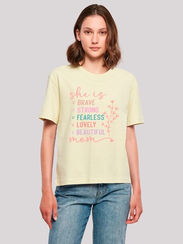 F4NT4STIC T-Shirt in Gelb: Vorderseite