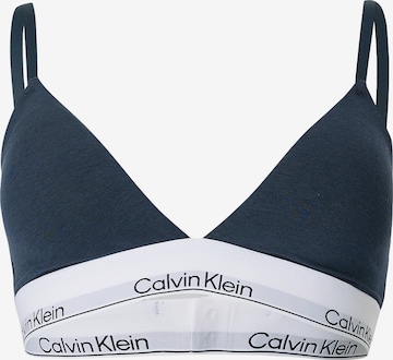 Calvin Klein Underwear Melltartó - kék: elől