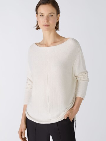 OUI Sweater in White: front