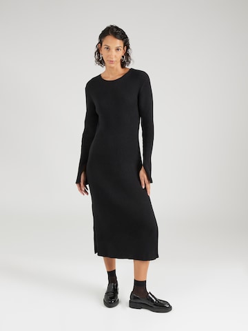 NU-IN Knitted dress in Black: front