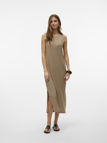 Aware Kleid 'VMFIONA' in Braun: Vorderseite