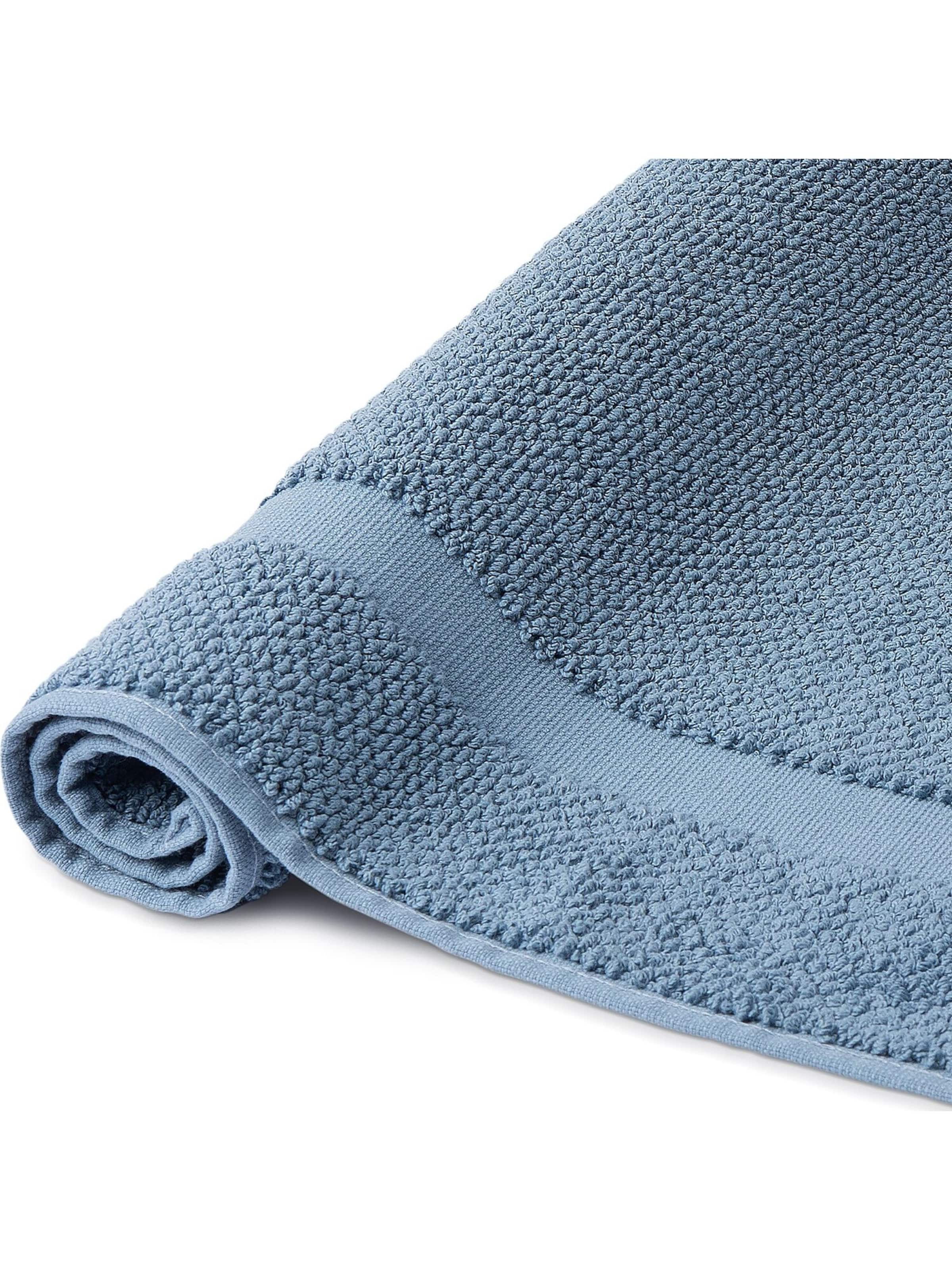 Tapis de bain 'Spa' Herzbach home en bleu