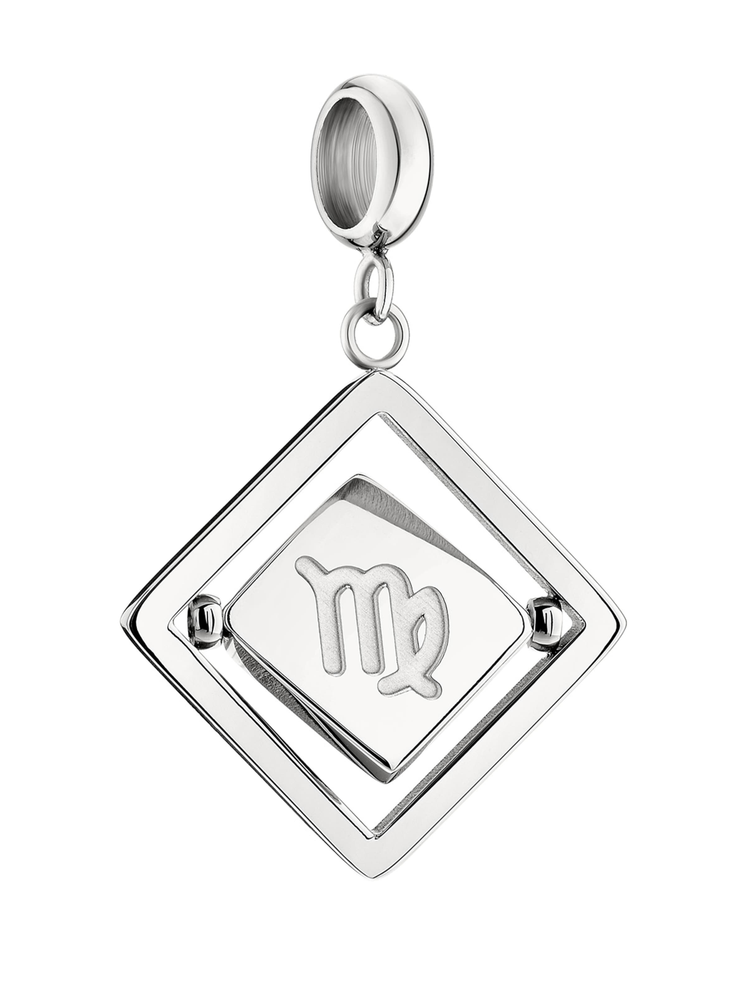 Liebeskind Berlin Pendant 'The Virgo' in Silver: front