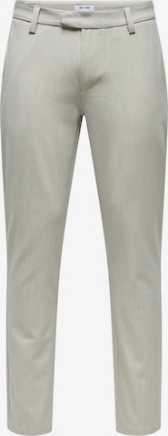 Only & Sons Брюки-чинос 'ONSBrad' в Серый: спереди