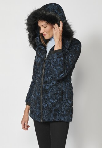 KOROSHI Between-Season Jacket in Blue