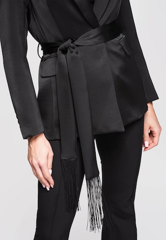 Ombre Blazer in Black