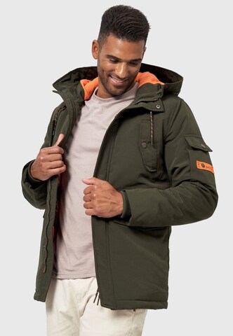 INDICODE JEANS Between-Seasons Parka 'Ocala' in Green