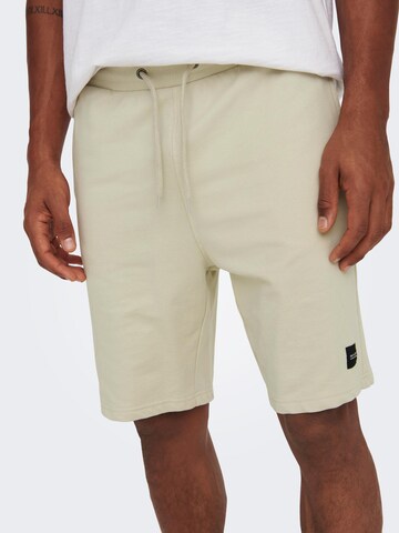 Only & Sons Regular Broek 'Neil' in Beige