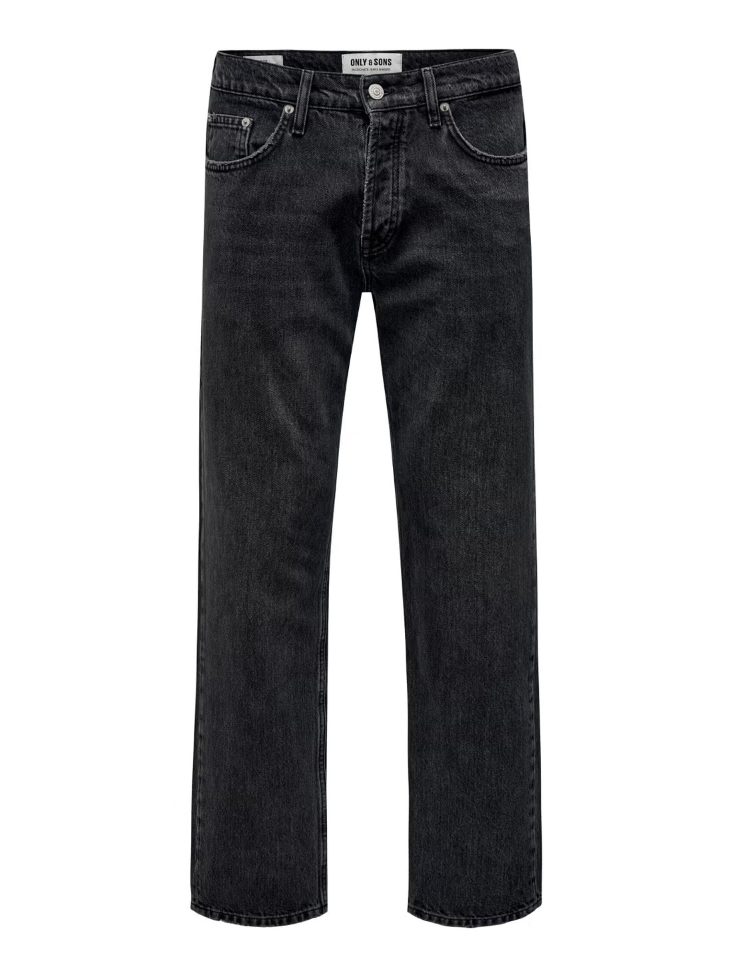 Only & Sons Jeans i 30/32 i black denim, Produktvisning