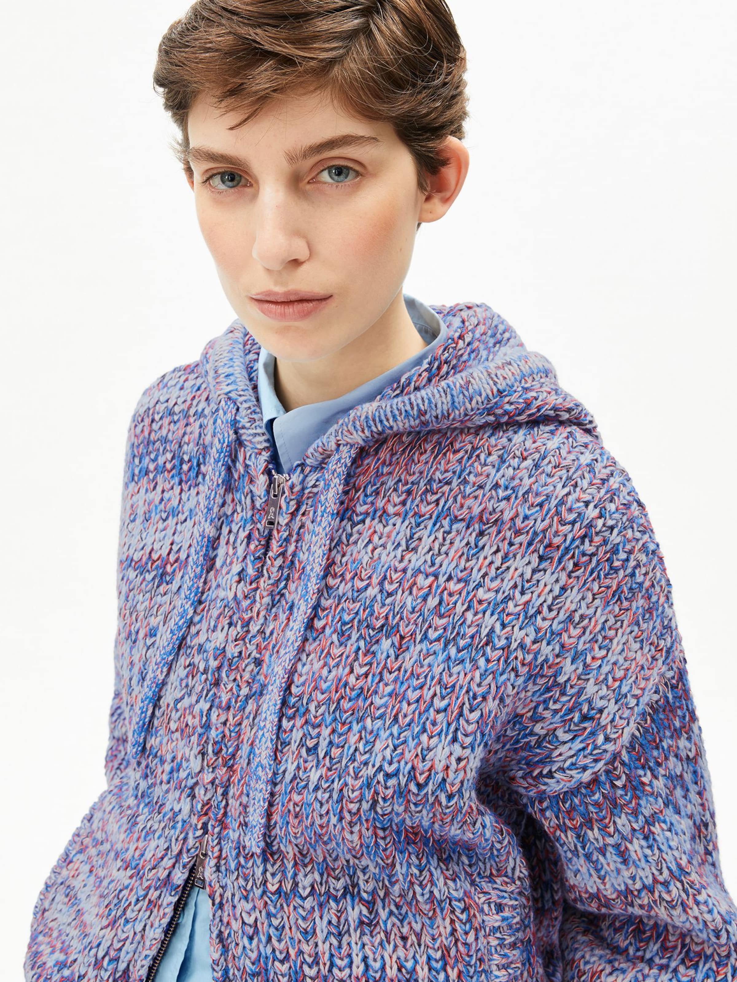 ARMEDANGELS Strickmantel in Mischfarben: Vorderseite