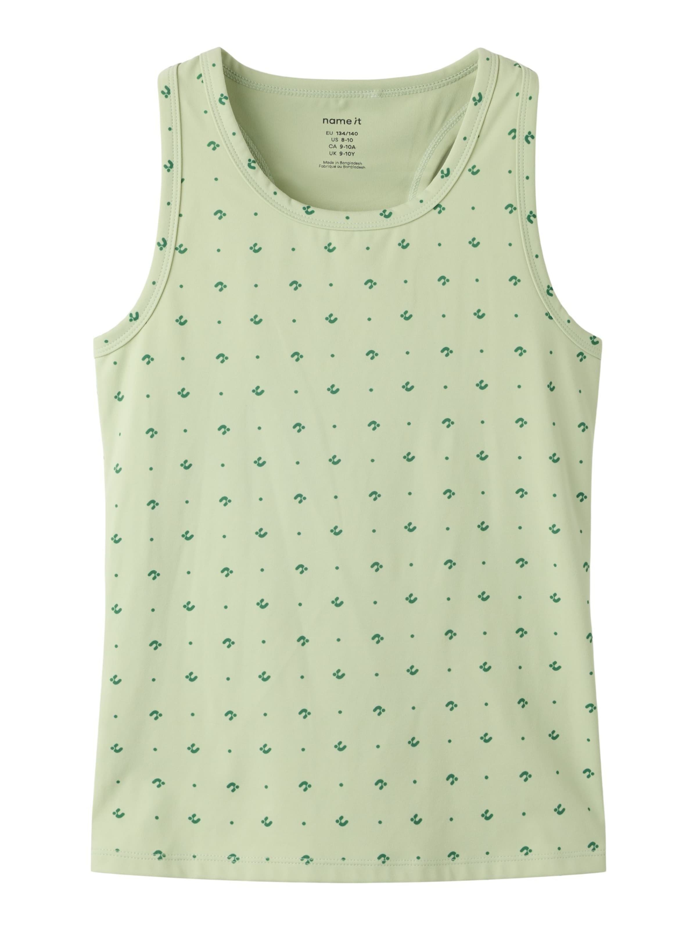 NAME IT Top in Groen: voorkant