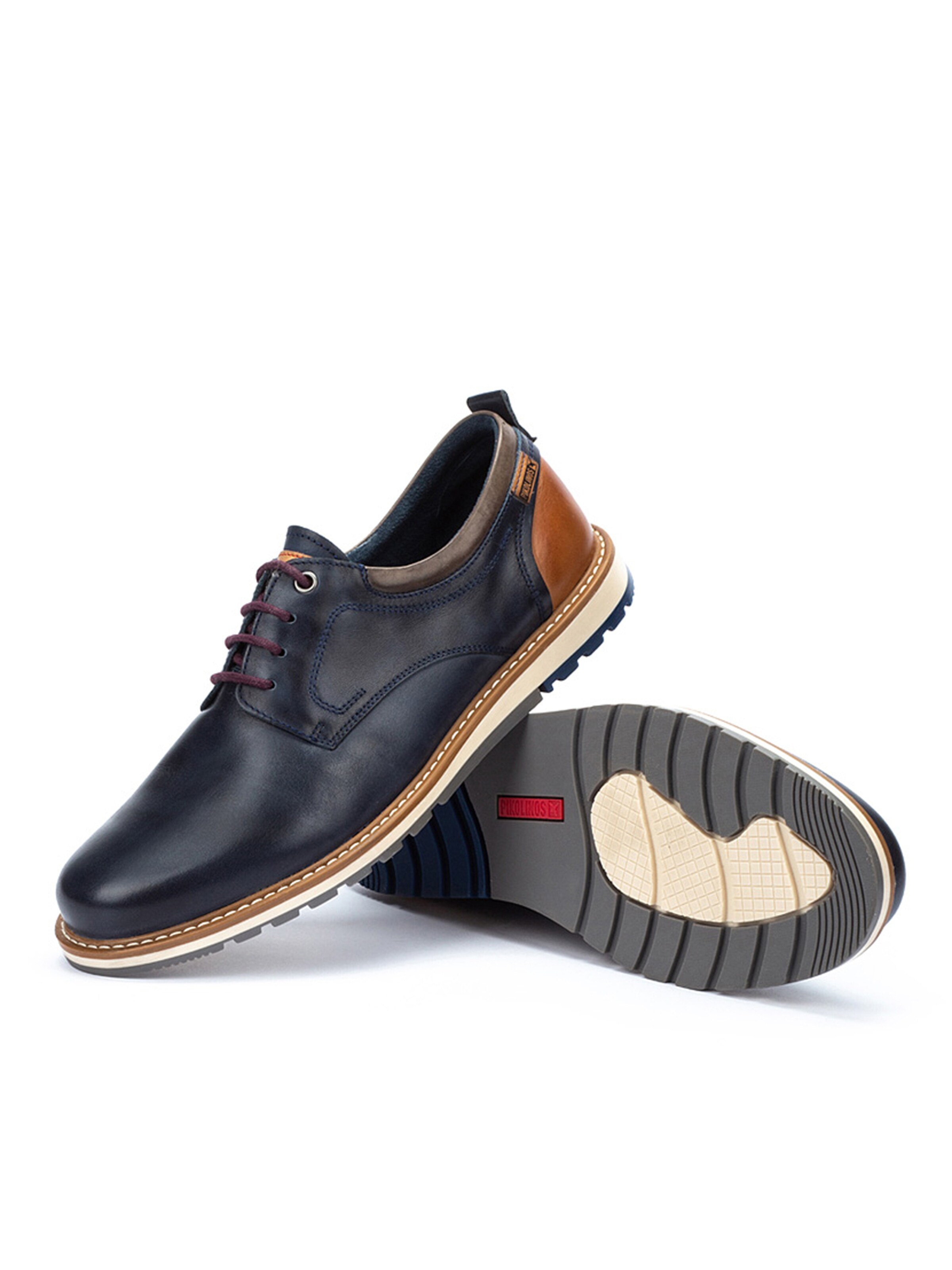 Chaussure à lacets 'BERNA' PIKOLINOS en bleu