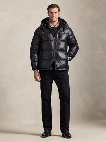 Geacă de primăvară-toamnă de la Polo Ralph Lauren Big & Tall pe negru