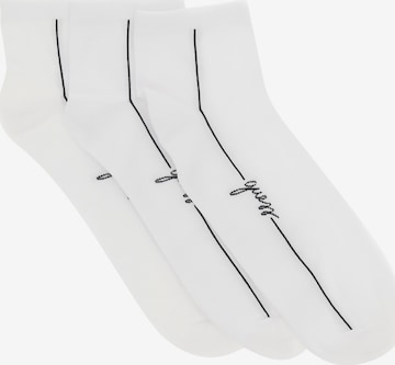 GUESS - Calcetines en blanco: frente