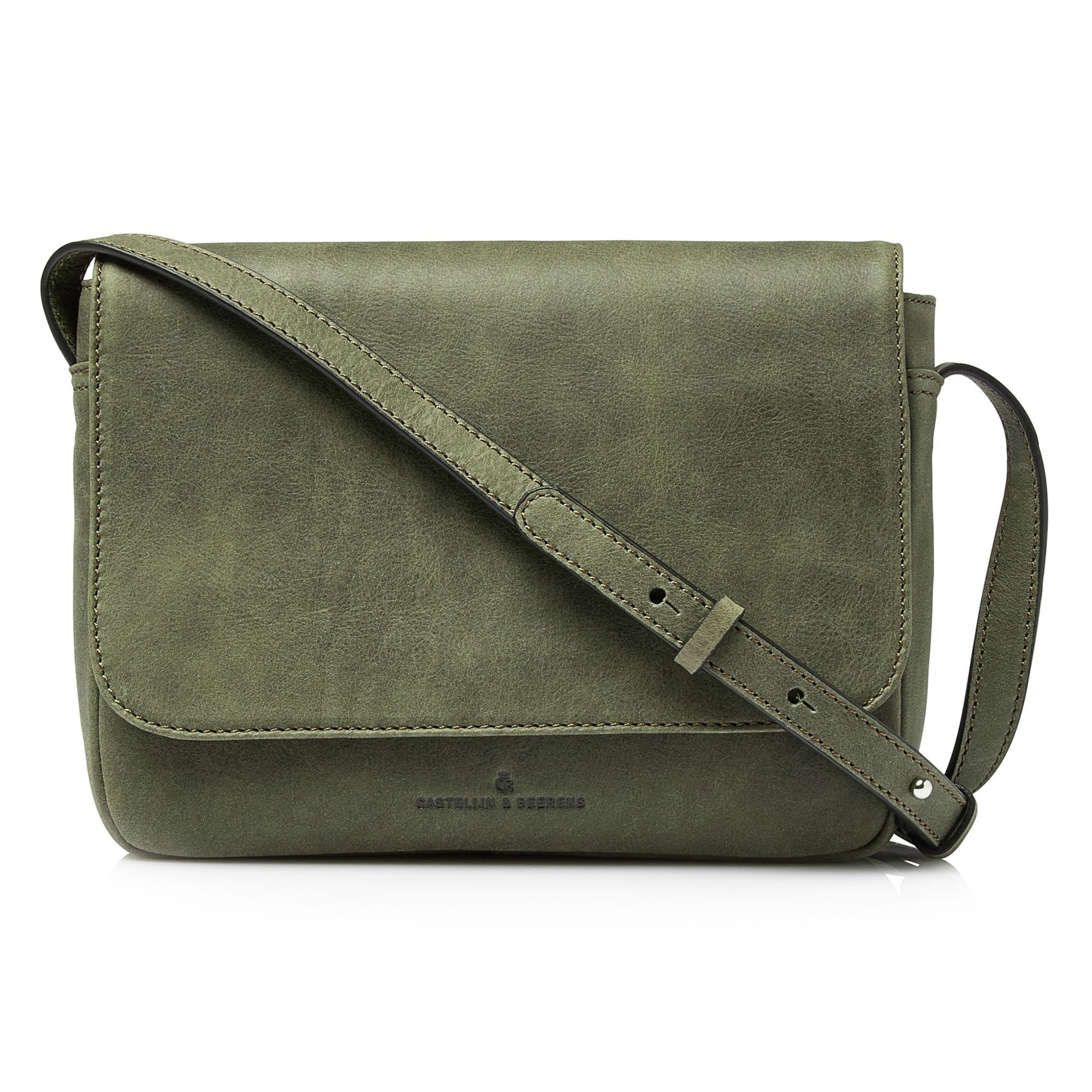 Castelijn & Beerens Crossbody Bag in Green: front
