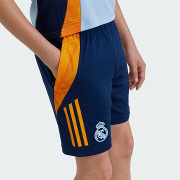 ADIDAS PERFORMANCE Regular Sporthose 'Real Madrid Tiro 24 Competition' in Blau