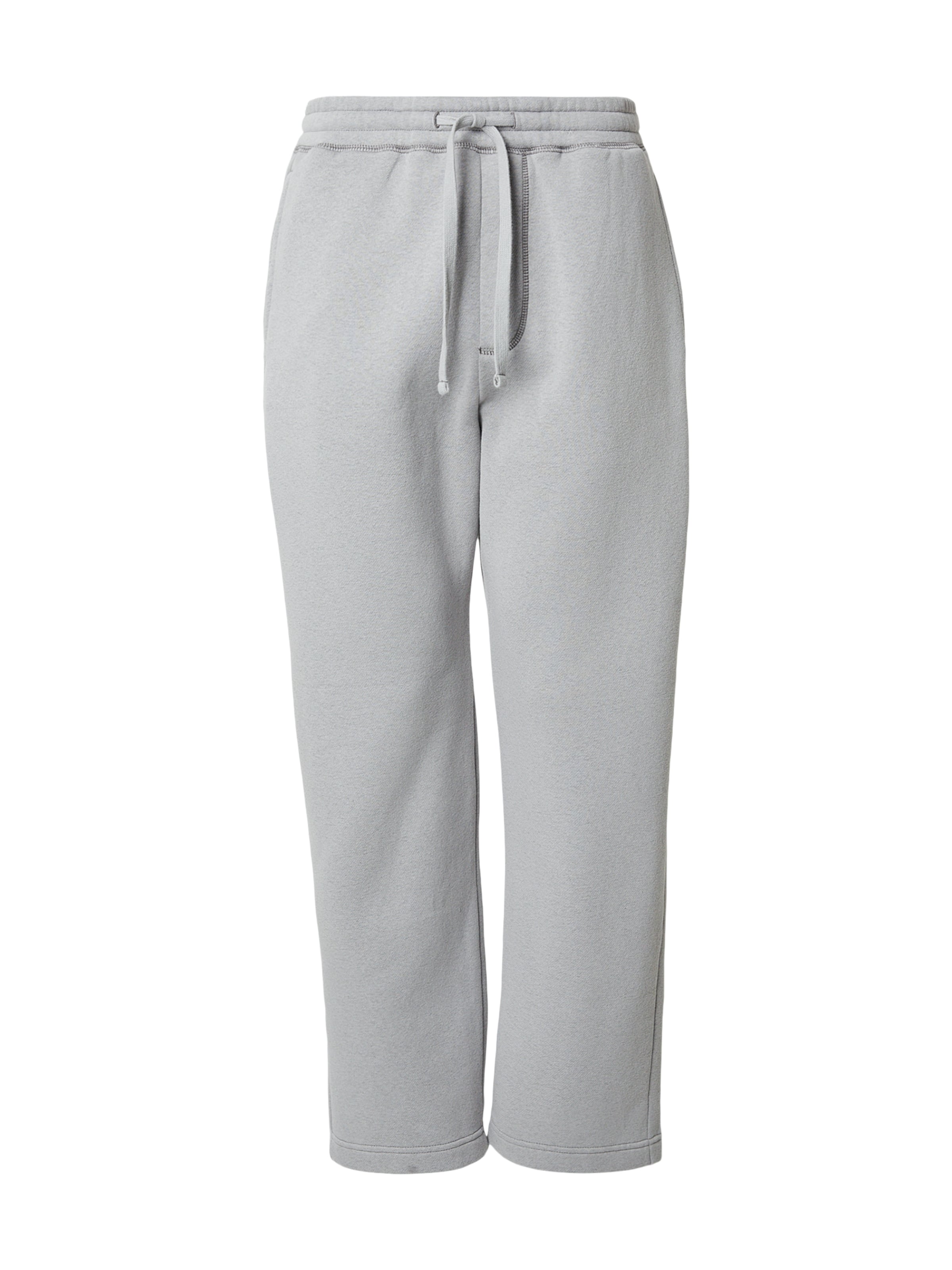 HOLLISTER Voľný strih Nohavice - Sivá: predná strana