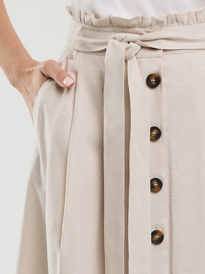 BIG STAR Rok 'Cosmo' in de kleur Beige, Productweergave