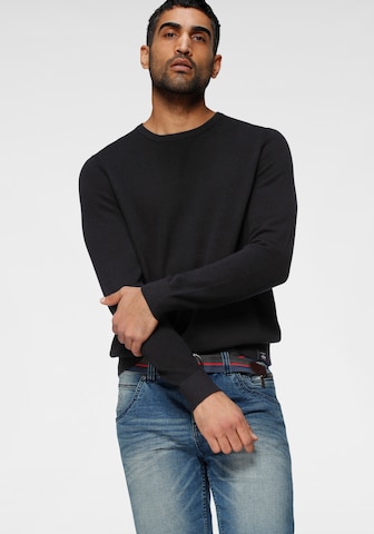 LERROS Sweater in Black: front