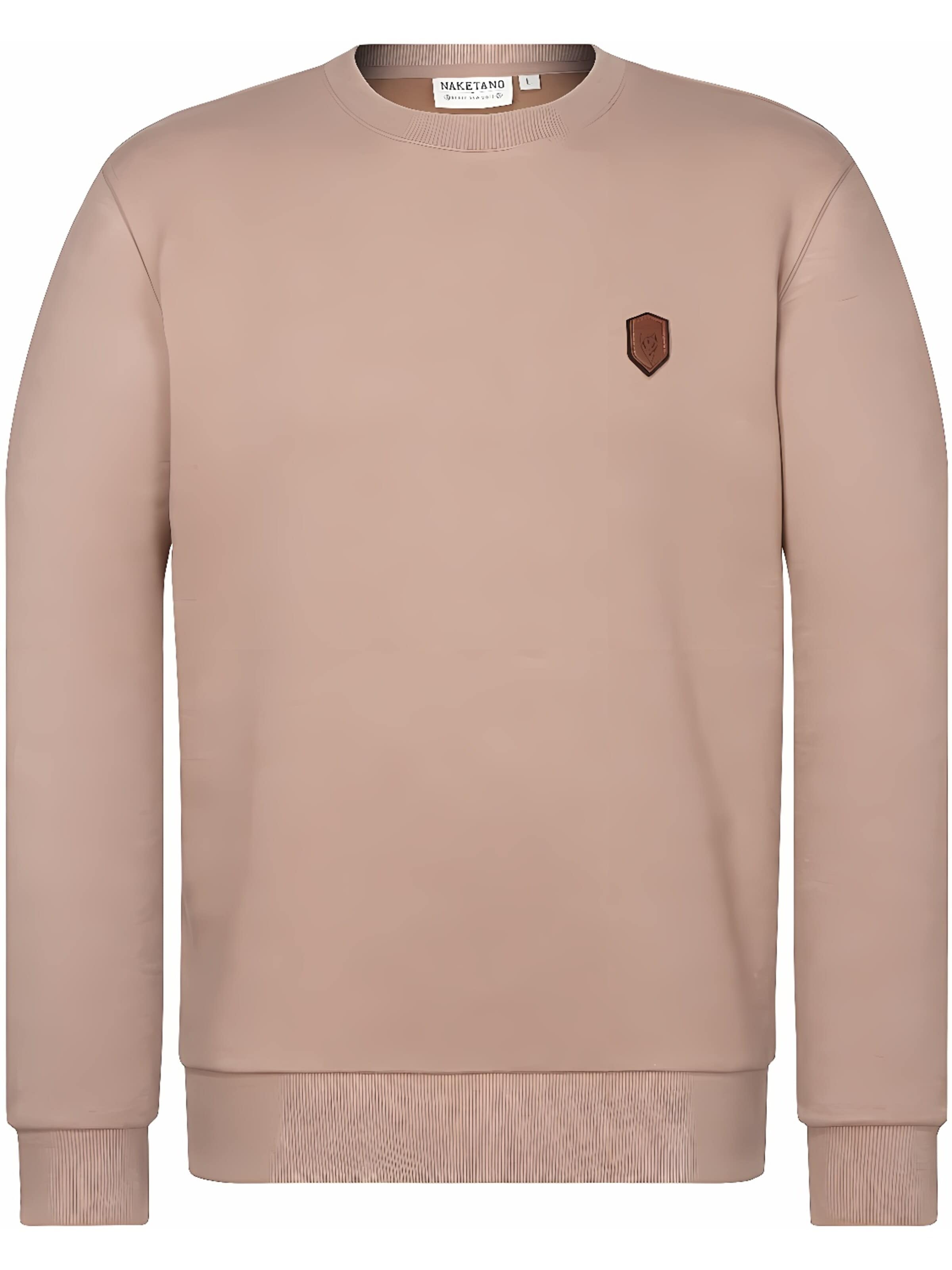 naketano Sweatshirt in Brown: front