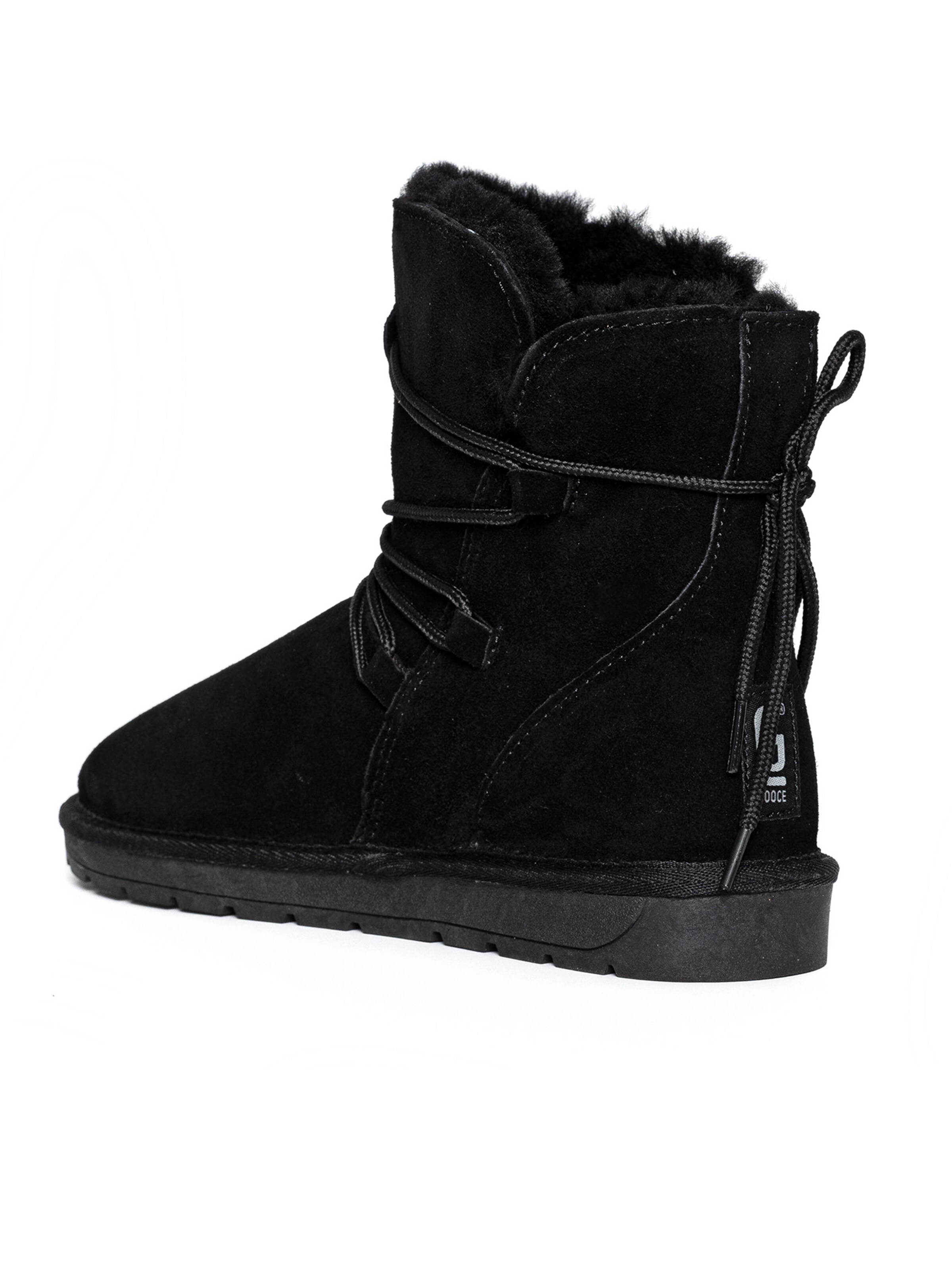 Bocanci de zăpadă 'Luna' de la Gooce pe negru
