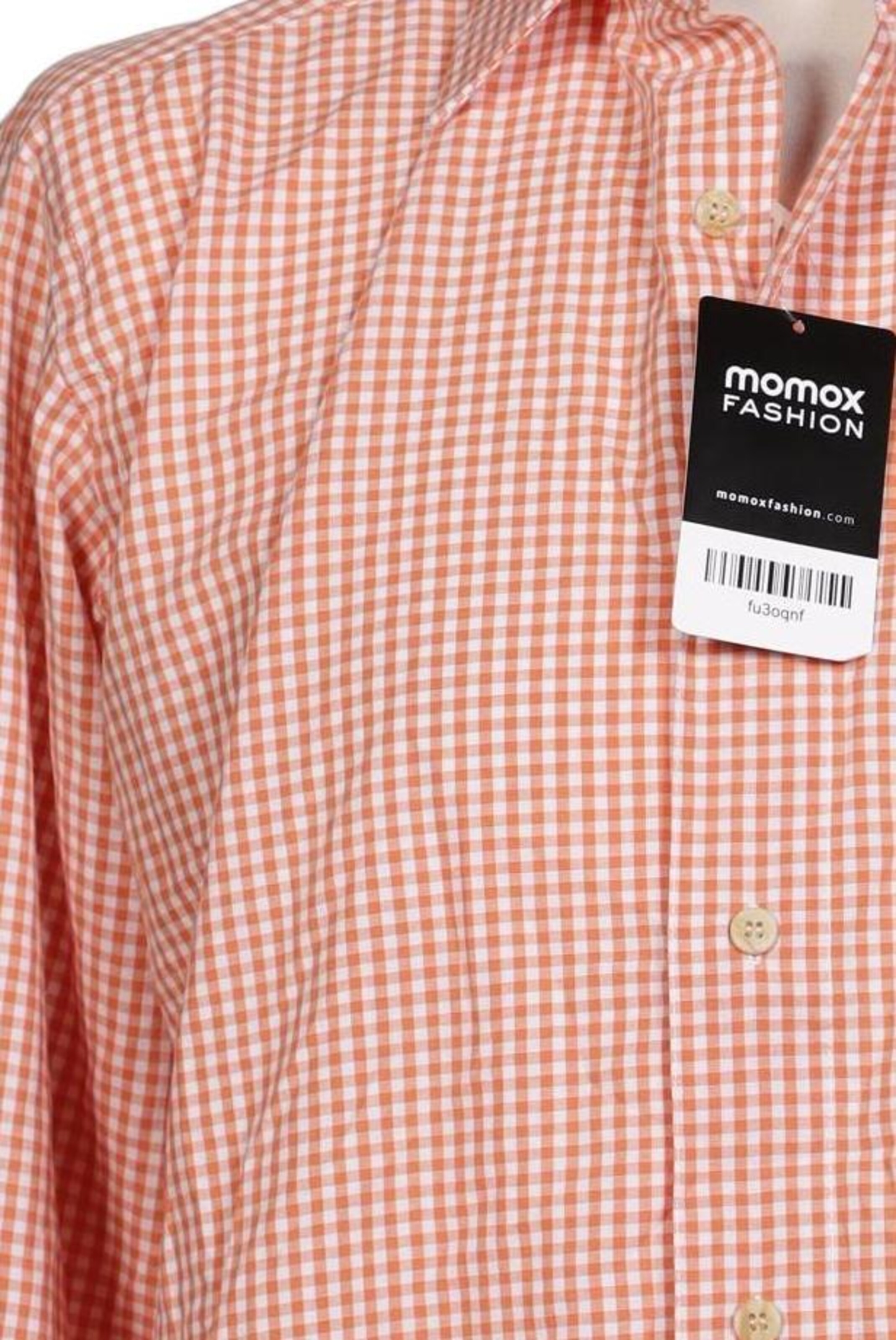 HAMMERSCHMID Button Up Shirt in M in Orange