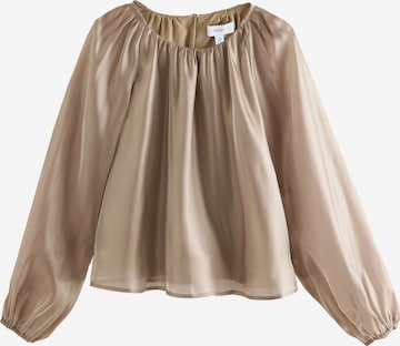Next Bluse in Beige: Vorderseite