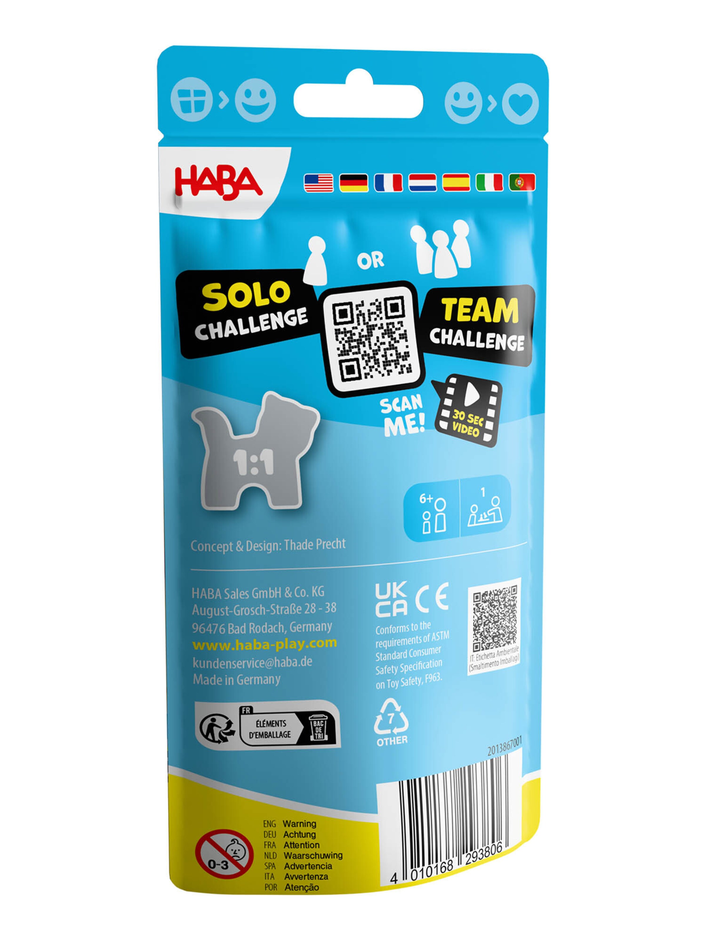 HABA Stapelspielzeug ' HABA Stacking Challenge x3 ' in Mischfarben