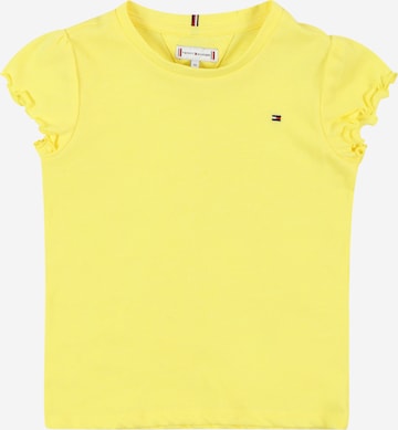 Maglietta di TOMMY HILFIGER in giallo: frontale