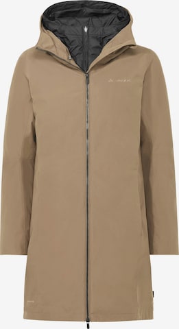 VAUDE Outdoormantel 'Annecy III' in Beige: Vorderseite
