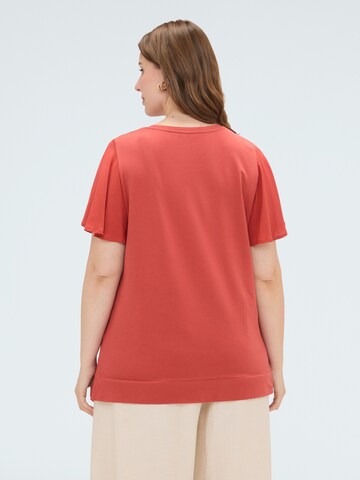 Fiorella Rubino - Camiseta en naranja