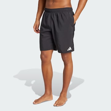 Pantaloncini sportivi da bagno 'Essentials' di ADIDAS SPORTSWEAR in nero: frontale