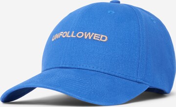 UNFOLLOWED x ABOUT YOU Cap 'MEMBER' in Blau: predná strana