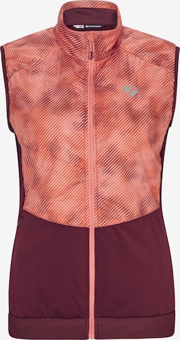 ZIENER Sports Vest 'NANJA' in Red: front