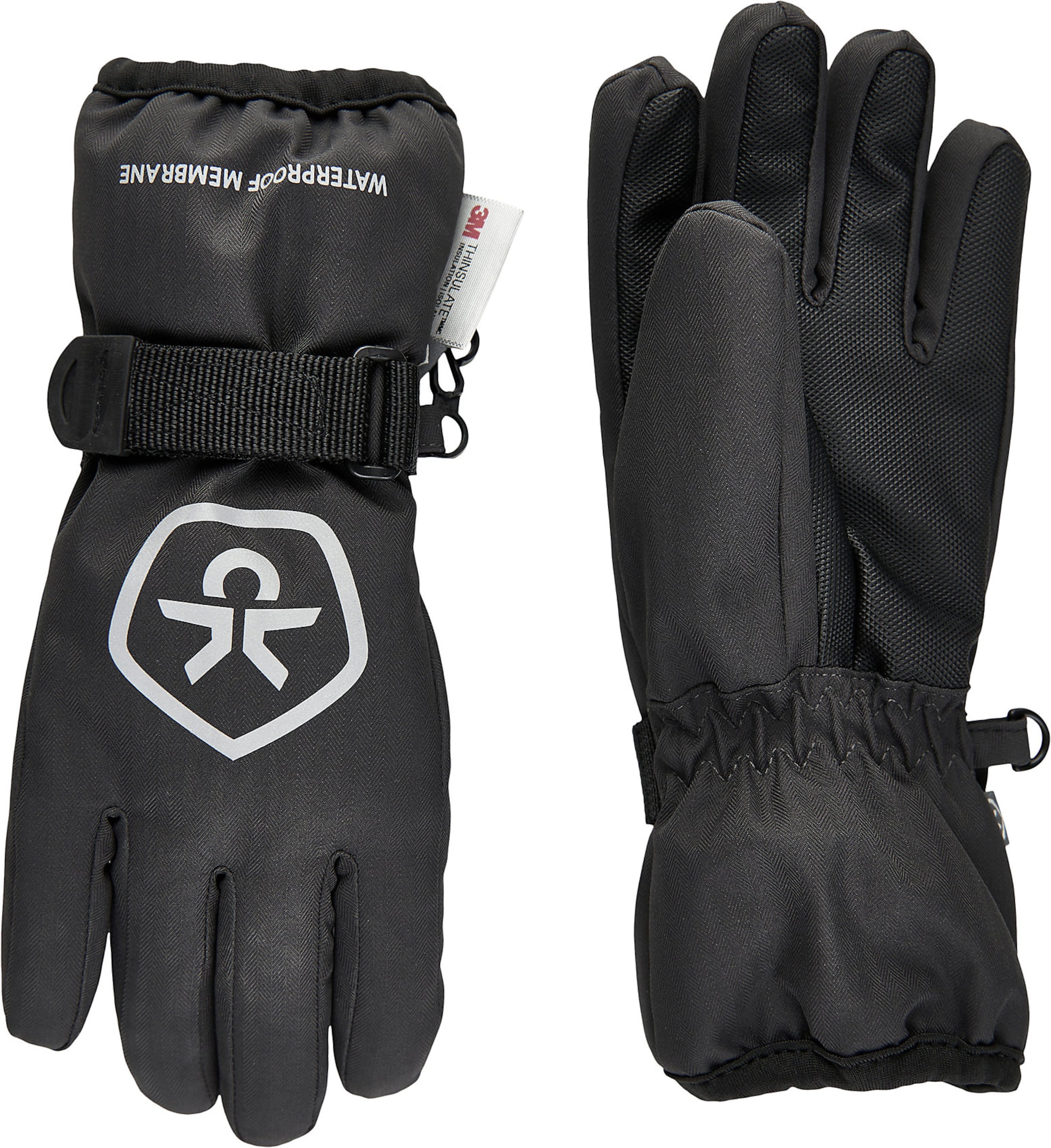 COLOR KIDS Handschoenen in Zwart: voorkant