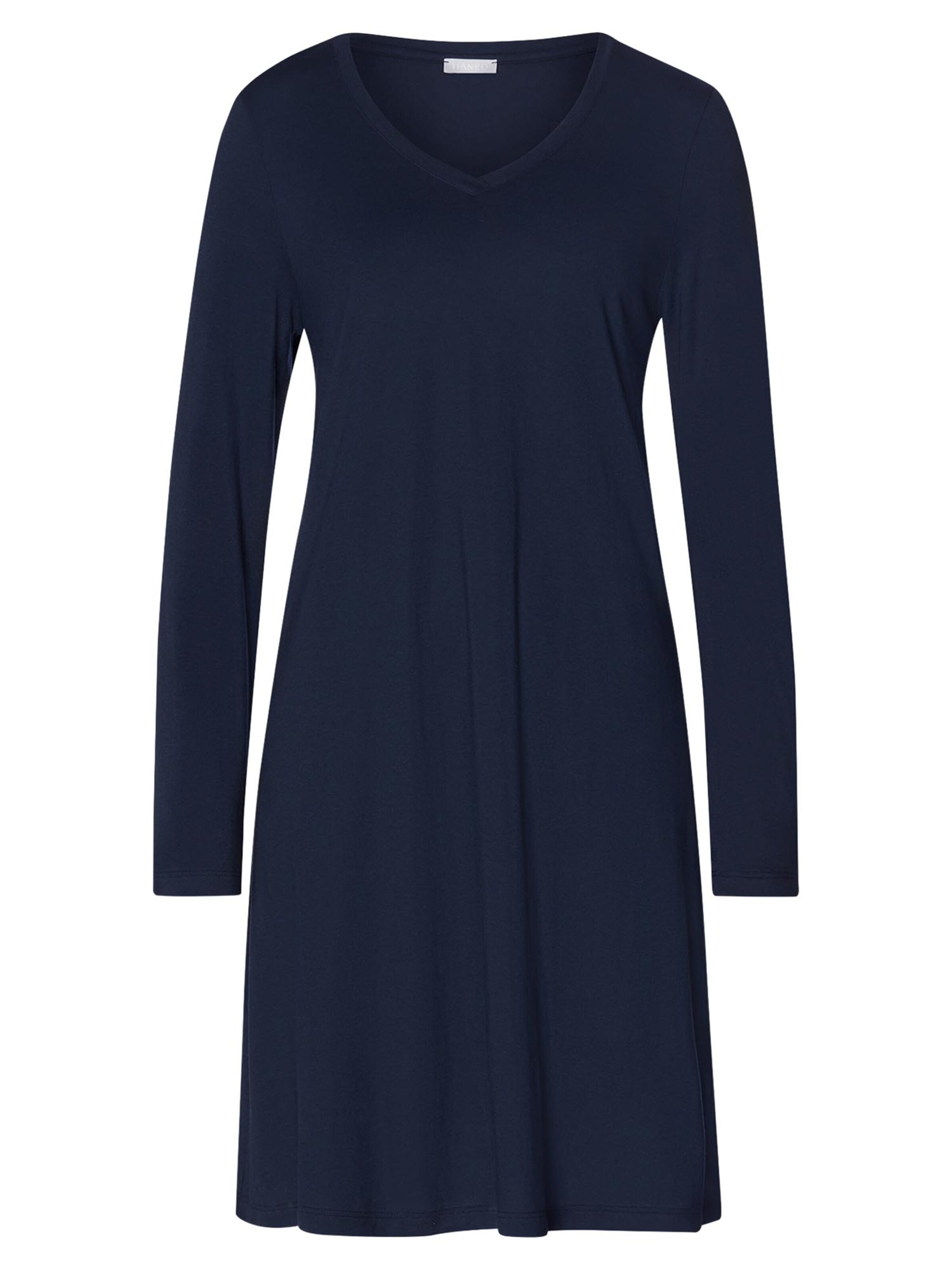 Hanro Nightgown 'Sleep & Lounge' in Blue: front
