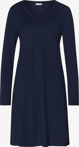 Hanro Nightgown 'Sleep & Lounge' in Blue: front