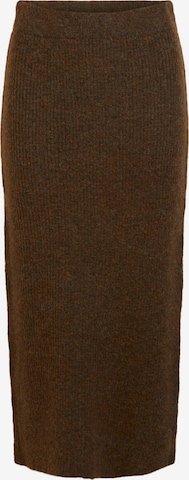 OBJECT Skirt 'Abbie' in Brown: front