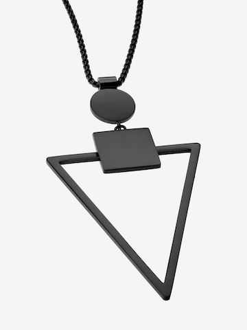 Liebeskind Berlin Necklace 'Dreieck' in Black