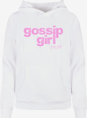 ABSOLUTE CULT Sweatshirt 'Gossip Girl' in White: front