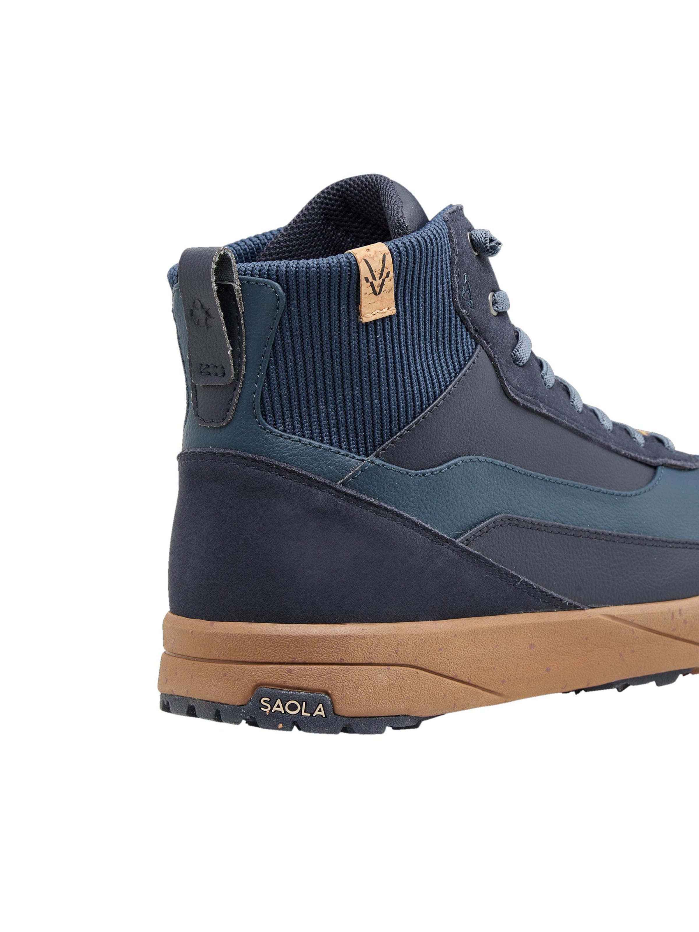 SAOLA Sneaker high 'Quito Mid Waterproof M Navy'‌‌‌‌‌‌‌‌‌‌ in Blau