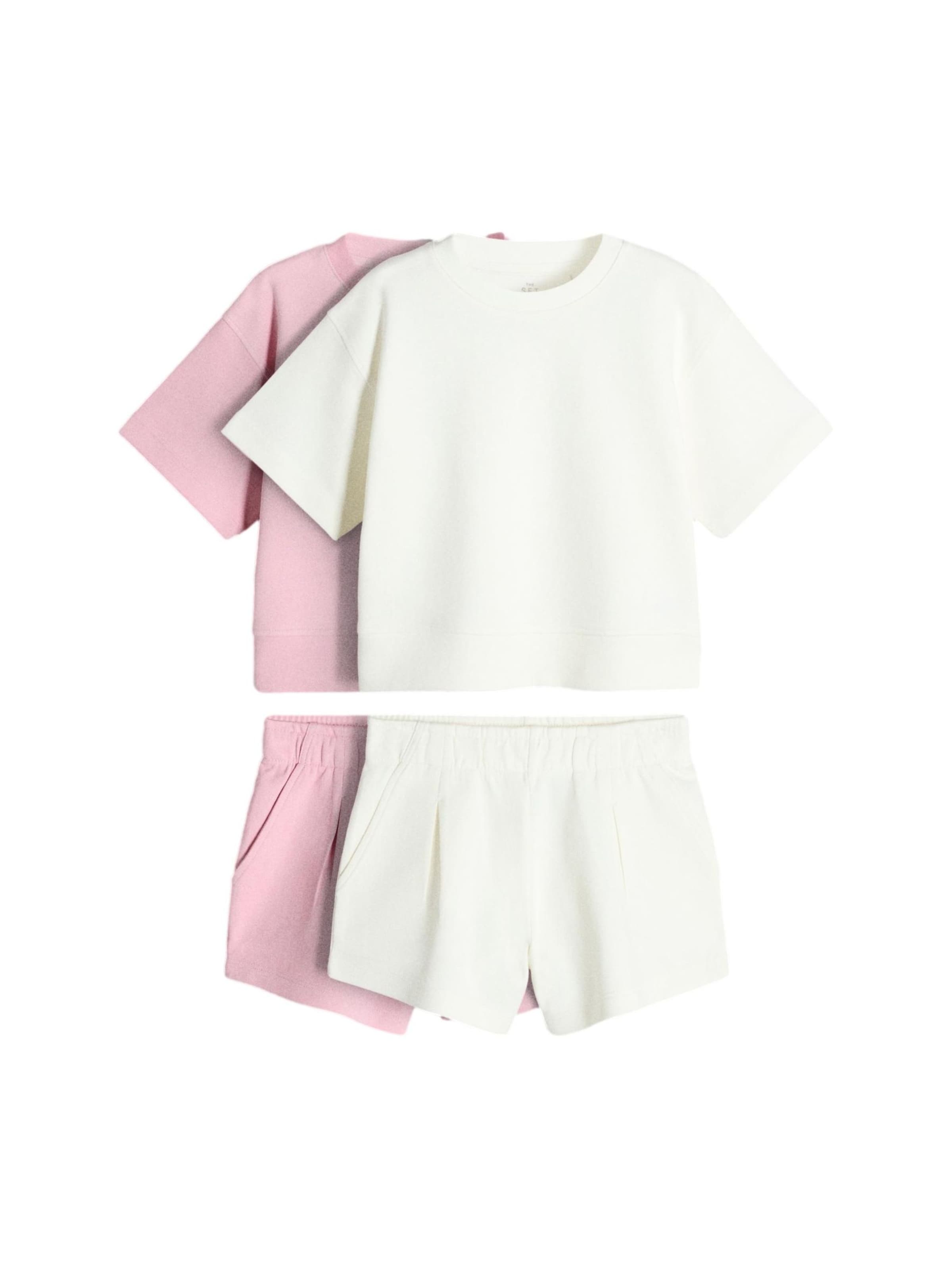 The Set Setti värissä vaaleanpunainen: etupuoli