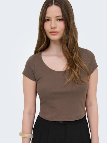 ruda ONLY Marškinėliai 'ONLMADISON'